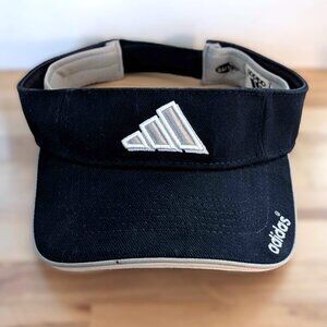 Adidas Sport Visor Navy Blue, White, Gray Climalite - Golf Cap, Tennis Hat, Used